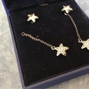 Versatile Swarovski Crystal Star Earrings